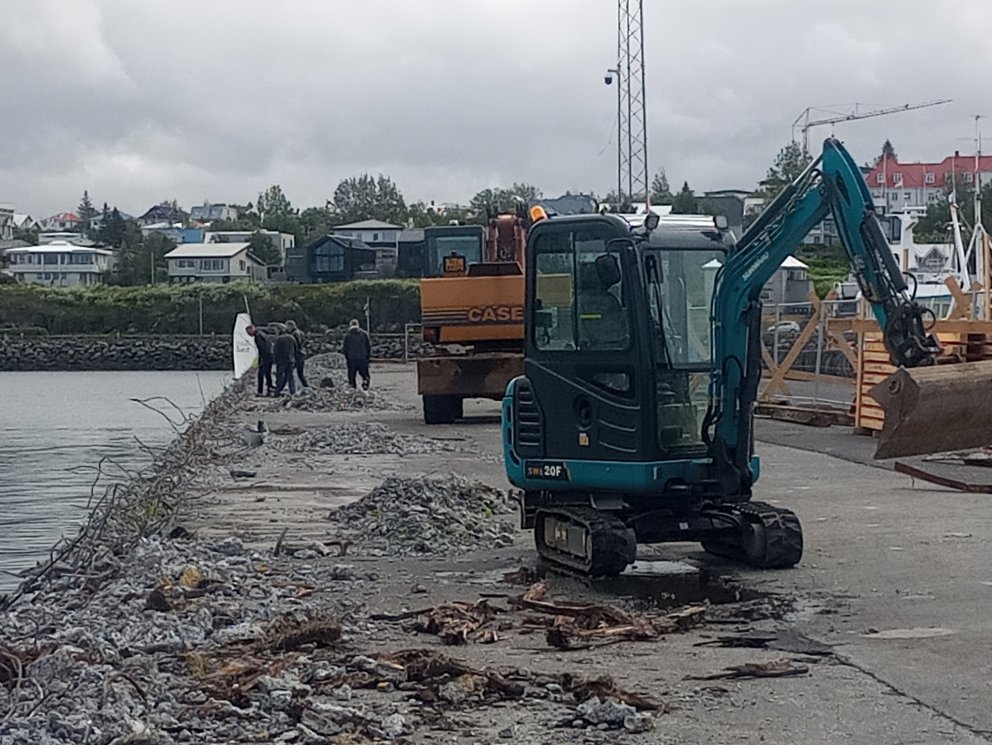 Endurbætur á Óseyrarbryggju