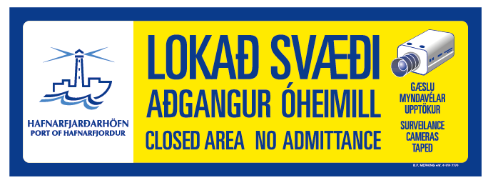 Ný aðgangsstýring Hafnarfjarðarhafnar