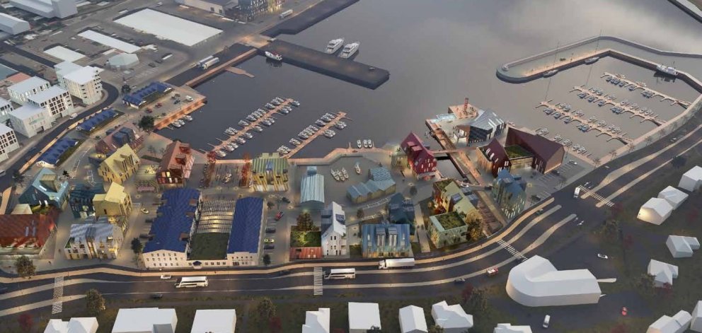 Glæsilegt skipulag fyrir Flensborgarhöfn