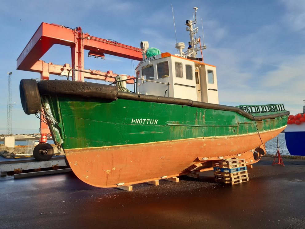 Í þjónustu hafnar í 50 ár