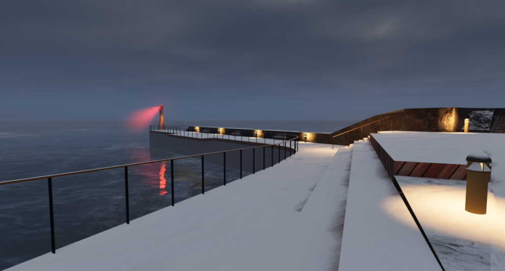 Norðurgarður kláraður fyrir vorið