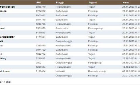 Mikil umferð á hafnarsvæðinu