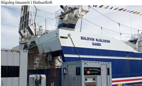 Góð 14 mánaða reynsla af háspennutenginum -nánast enginn stuðningur frá stjórnvöldum